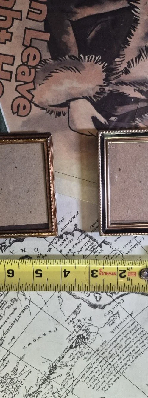 Classic Bronze Photo Frame - Brown Vintage
